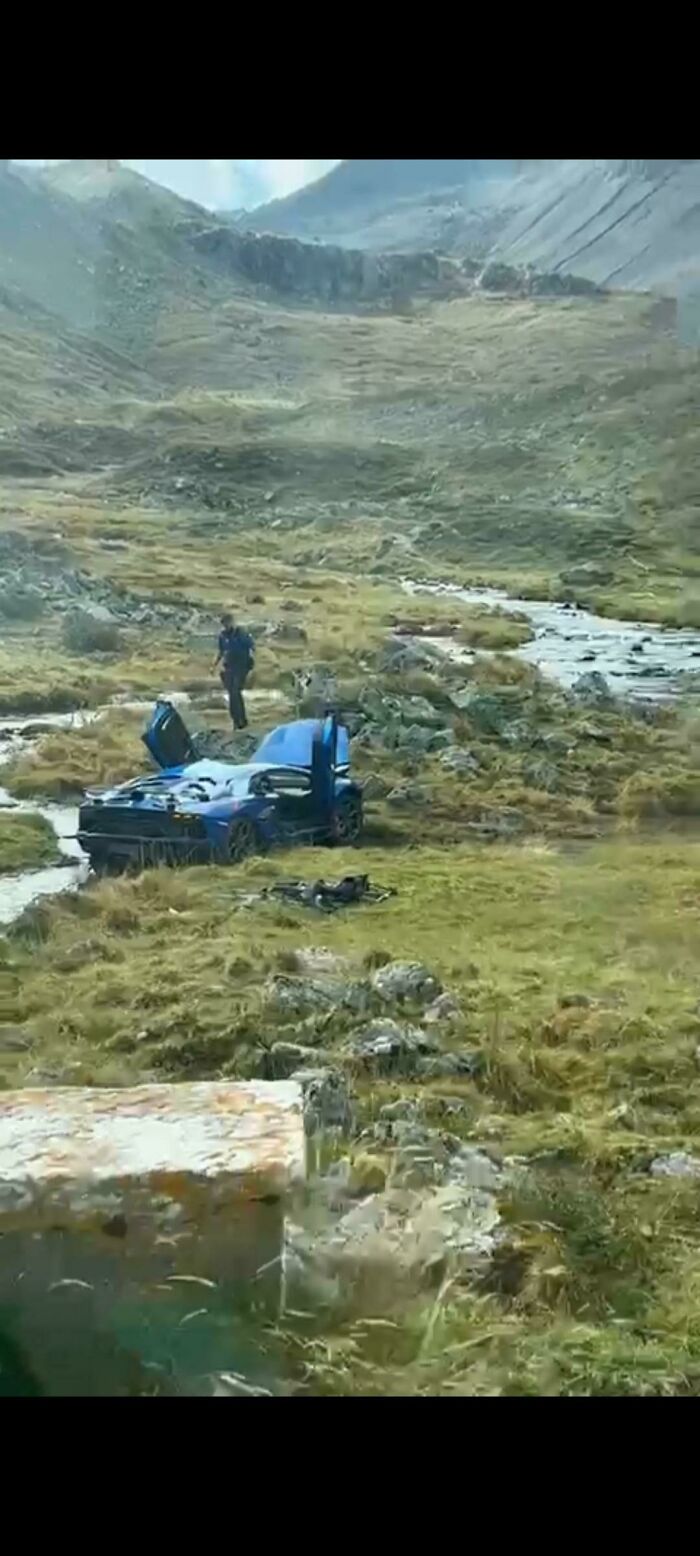 Just Drove Passed This In The Swiss Alps