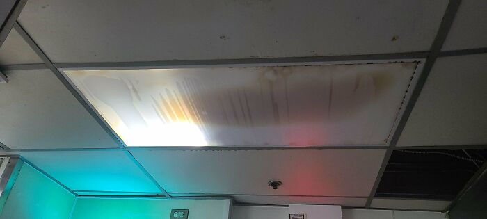 Leaking Water In The Light Fixture. Can't Get Approval From Higher-UPS For A "$2000" Bill