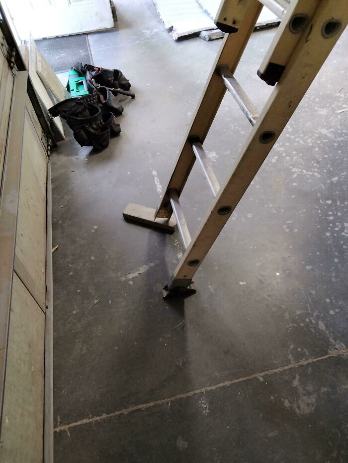 Boss Says "At Least They Put A Block To Make It Safer." Bruh