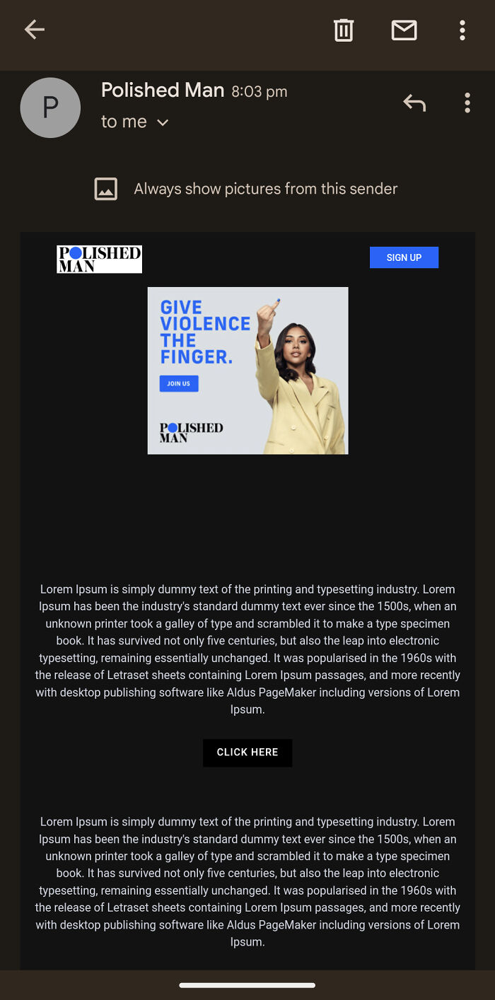 Charity Neglected To Check Their Email Text Before They Hit Send