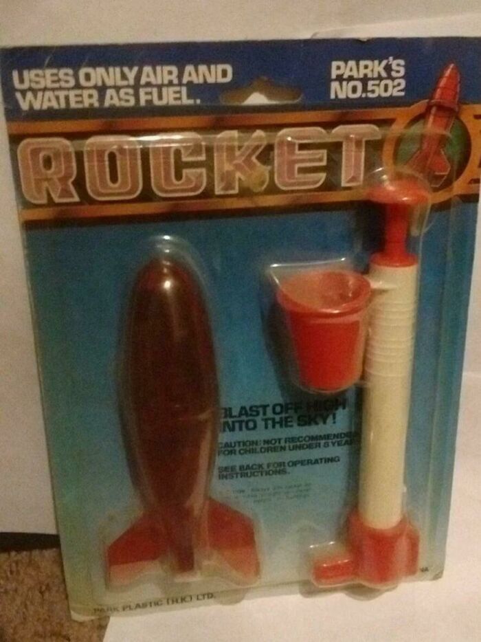 Who Remembers Water Rockets?