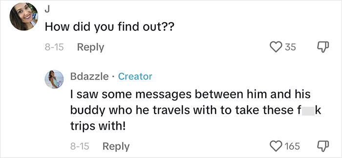 Woman Pretends Not To Know BF Is Cheating, They Have A Great 9-Week Trip Whilst She Exposes Him