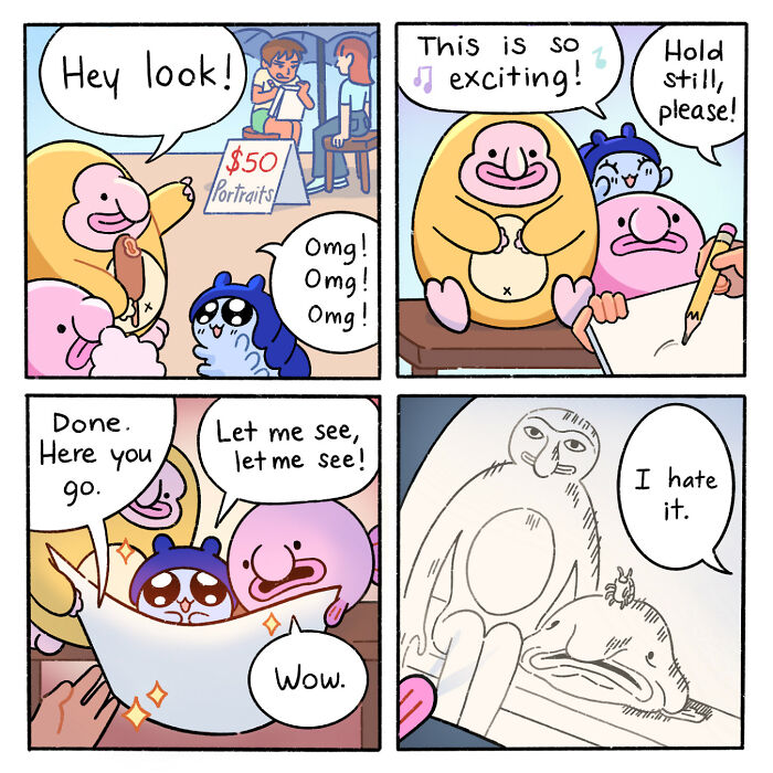 A Comic About Portraits