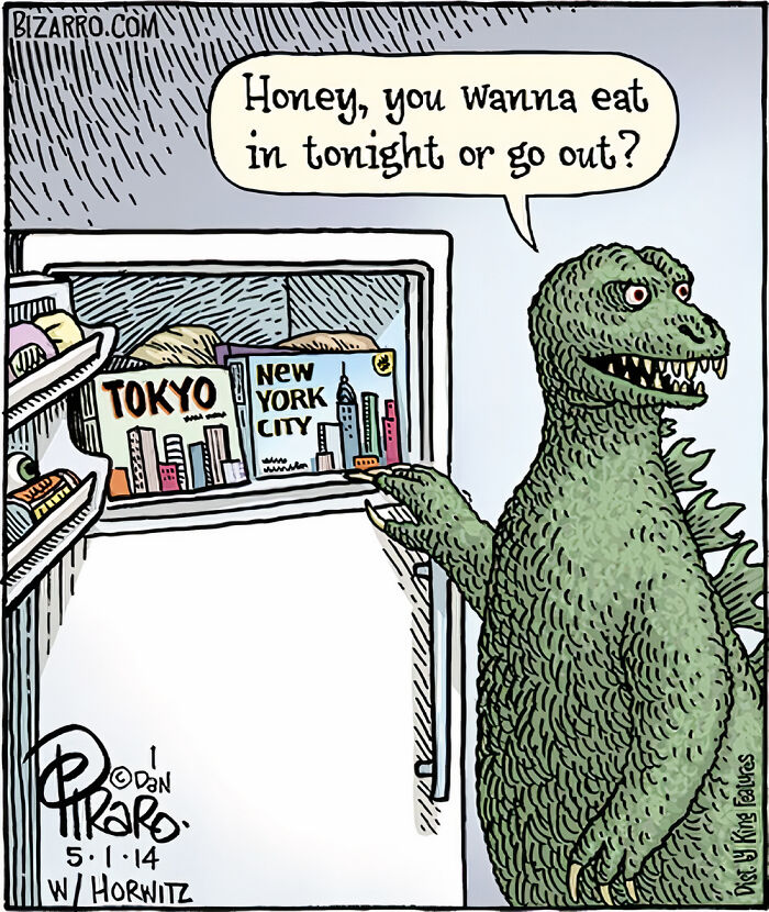 Artist Illustrates Bizarre And Absurd Situations In Humor Comics (New Comics)