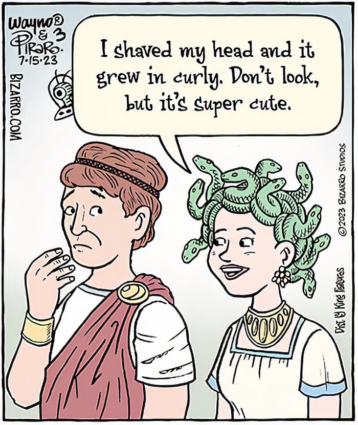 Artist Illustrates Bizarre And Absurd Situations In Humor Comics (New Comics)