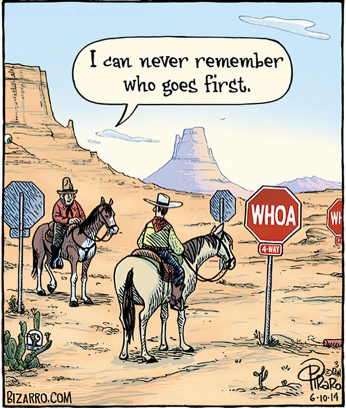 Artist Illustrates Bizarre And Absurd Situations In Humor Comics (New Comics)