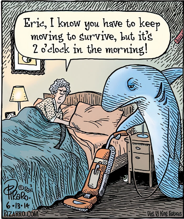 Artist Illustrates Bizarre And Absurd Situations In Humor Comics (New Comics)