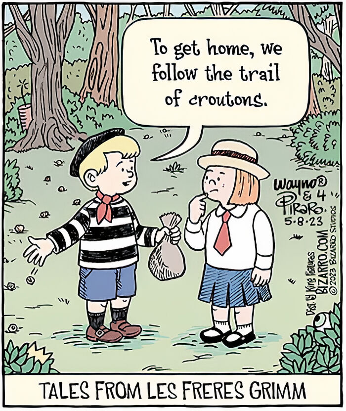 Artist Illustrates Bizarre And Absurd Situations In Humor Comics (New Comics)