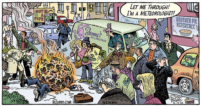 Artist Illustrates Bizarre And Absurd Situations In Humor Comics (New Comics)