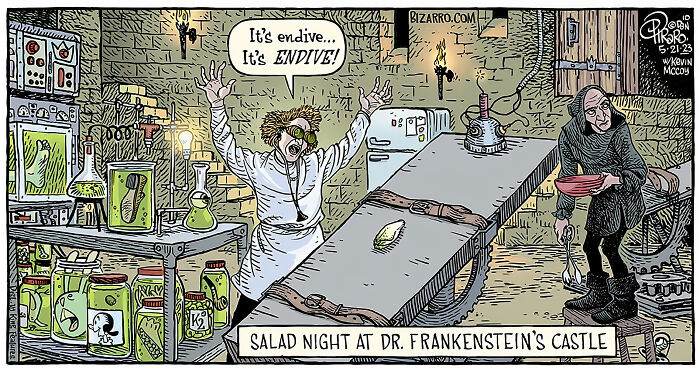 Artist Illustrates Bizarre And Absurd Situations In Humor Comics (New Comics)