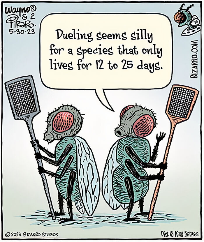 Artist Illustrates Bizarre And Absurd Situations In Humor Comics (New Comics)