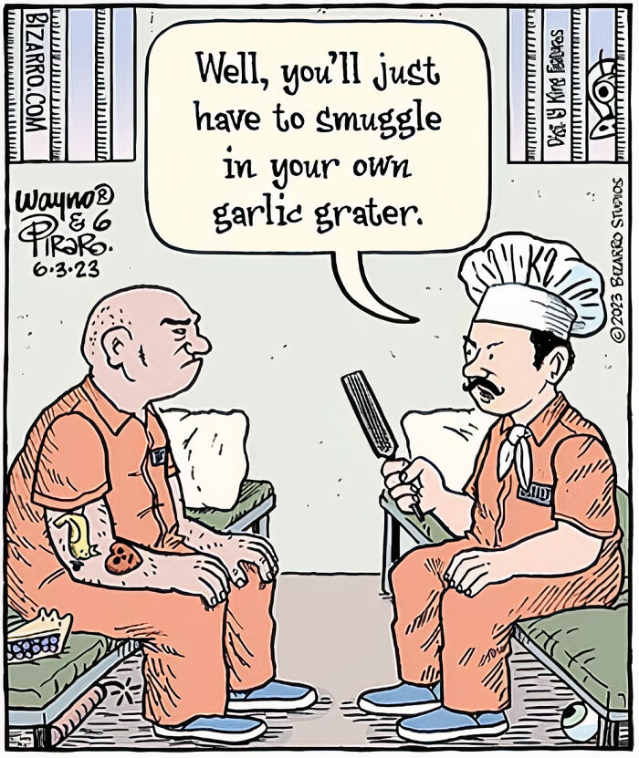 Artist Illustrates Bizarre And Absurd Situations In Humor Comics (New Comics)