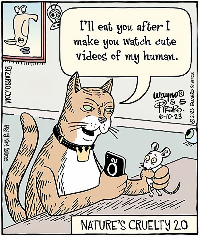 Artist Illustrates Bizarre And Absurd Situations In Humor Comics (New Comics)