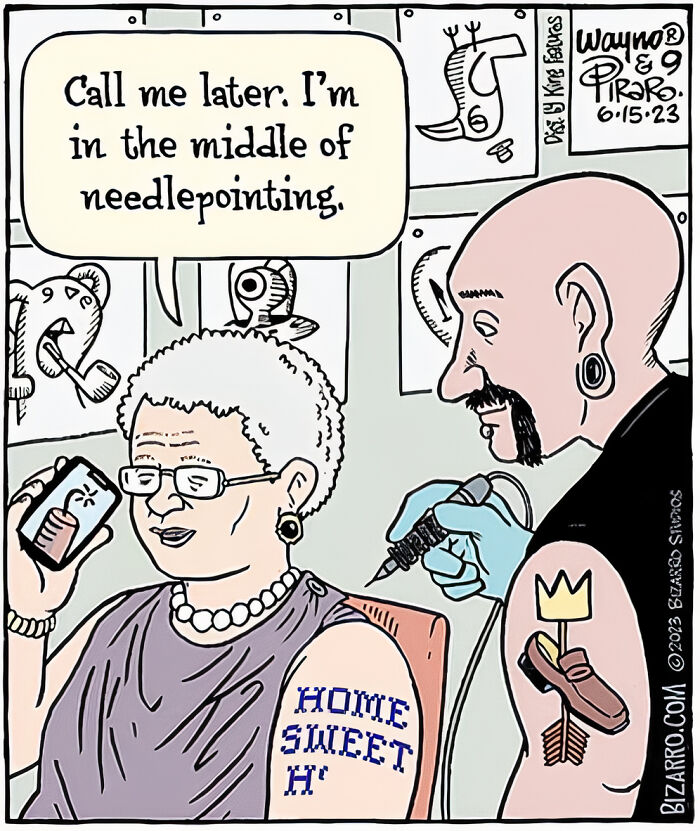 Artist Illustrates Bizarre And Absurd Situations In Humor Comics (New Comics)