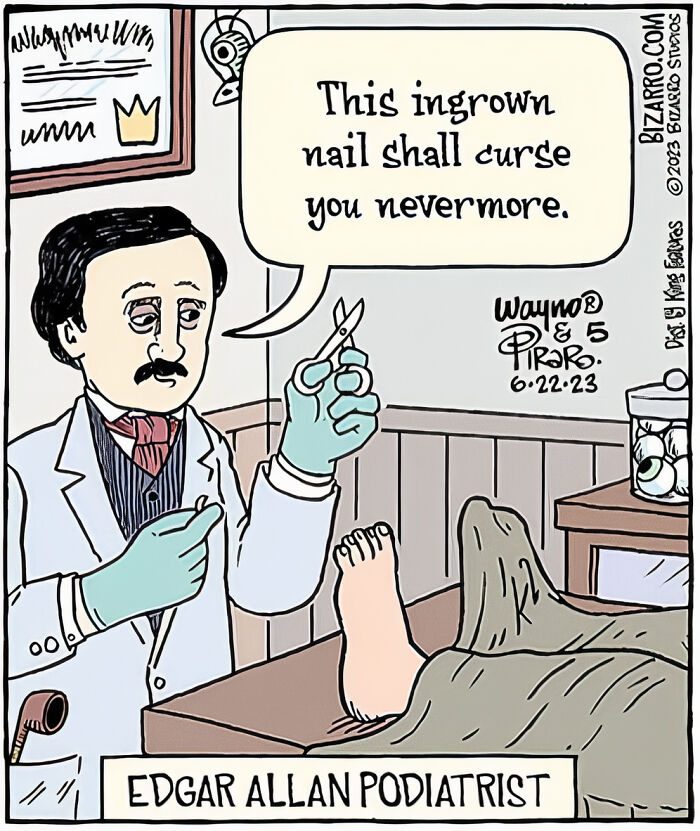 Artist Illustrates Bizarre And Absurd Situations In Humor Comics (New Comics)