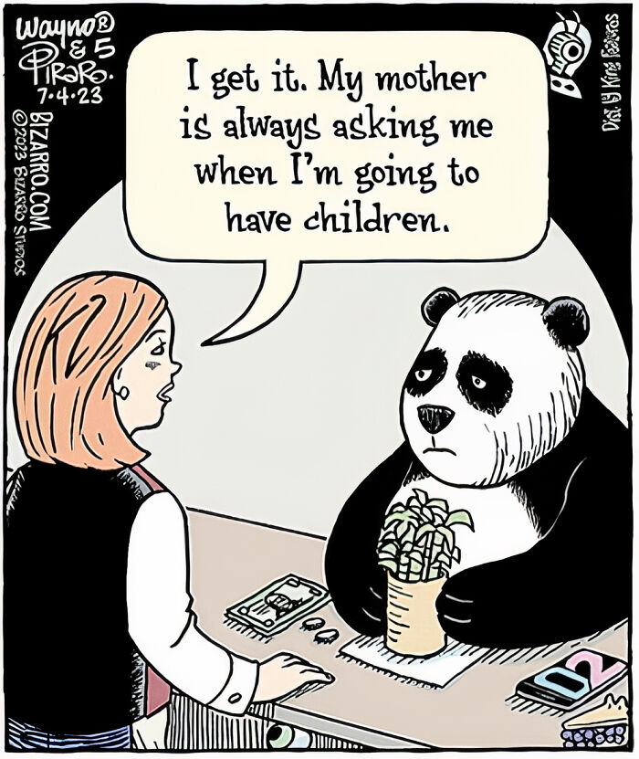 Artist Illustrates Bizarre And Absurd Situations In Humor Comics (New Comics)