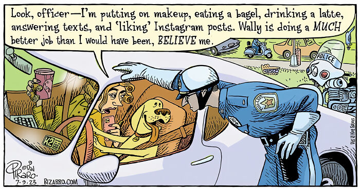 Artist Illustrates Bizarre And Absurd Situations In Humor Comics (New Comics)