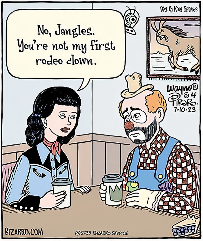 Artist Illustrates Bizarre And Absurd Situations In Humor Comics (New Comics)