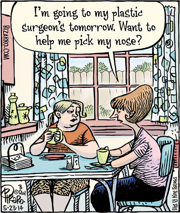 Artist Illustrates Bizarre And Absurd Situations In Humor Comics (New Comics)