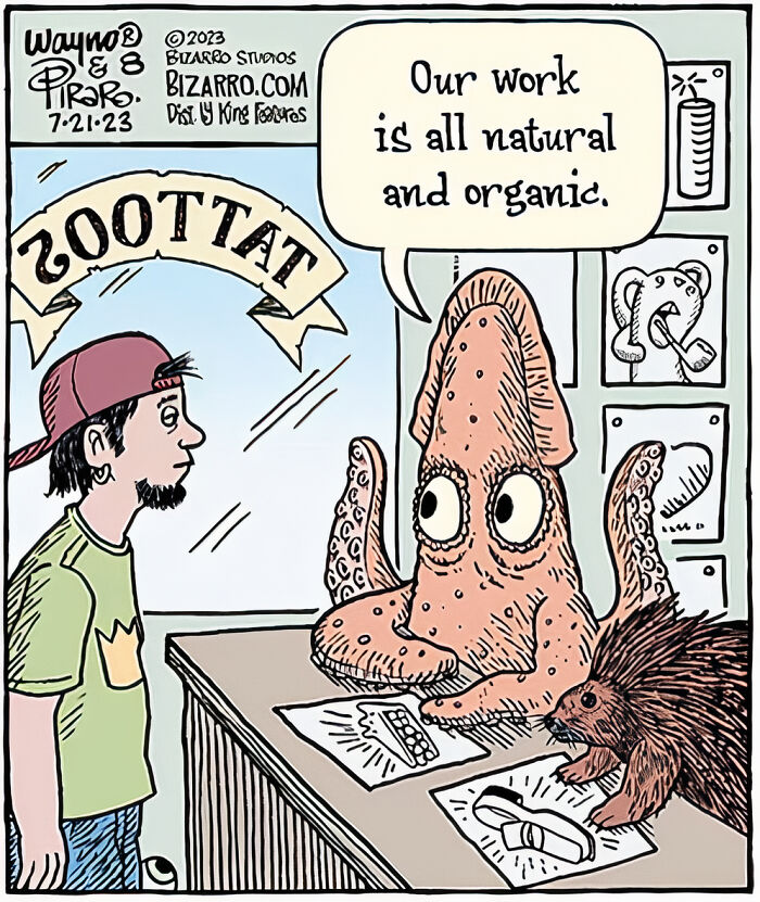 Artist Illustrates Bizarre And Absurd Situations In Humor Comics (New Comics)