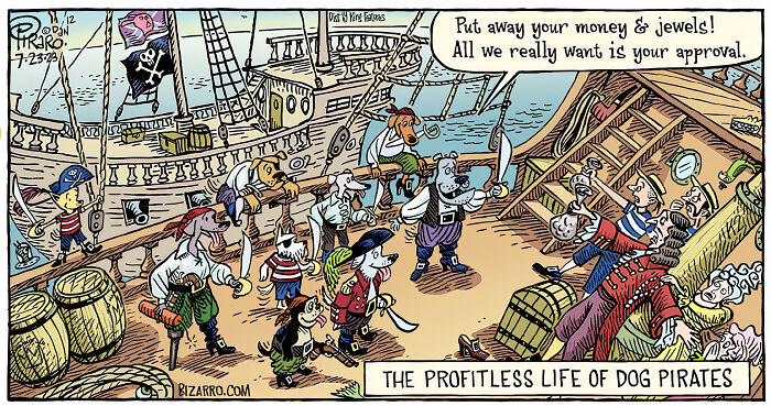 Artist Illustrates Bizarre And Absurd Situations In Humor Comics (New Comics)