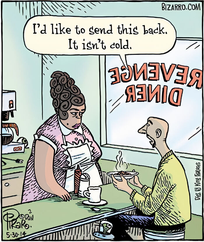 Artist Illustrates Bizarre And Absurd Situations In Humor Comics (New Comics)