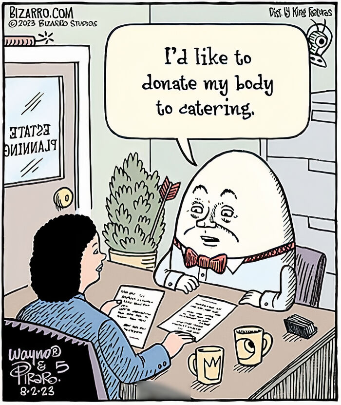 Artist Illustrates Bizarre And Absurd Situations In Humor Comics (New Comics)