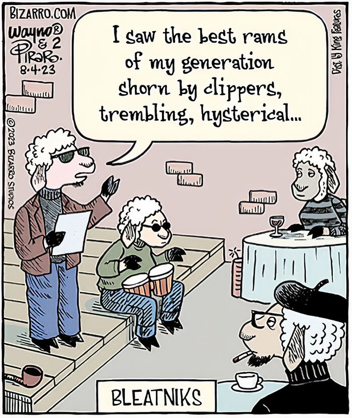 Artist Illustrates Bizarre And Absurd Situations In Humor Comics (New Comics)