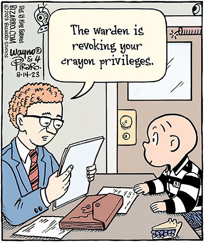 Artist Illustrates Bizarre And Absurd Situations In Humor Comics (New Comics)