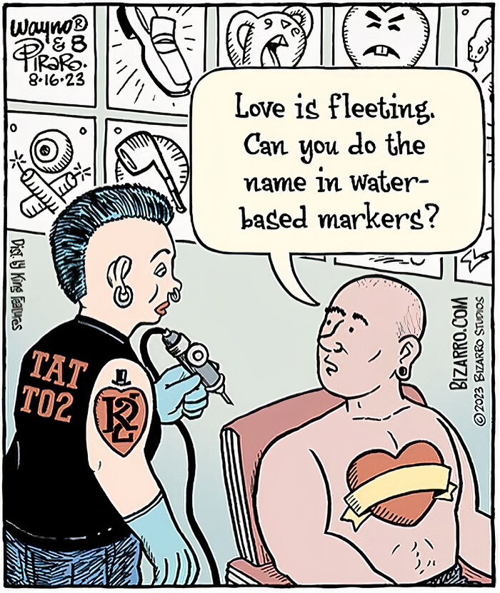 Artist Illustrates Bizarre And Absurd Situations In Humor Comics (New Comics)