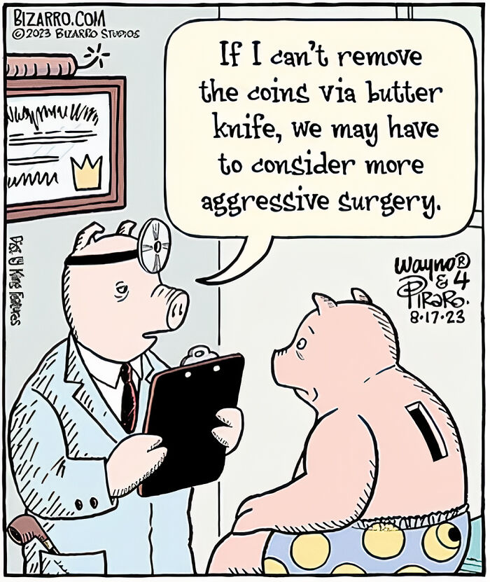 Artist Illustrates Bizarre And Absurd Situations In Humor Comics (New Comics)