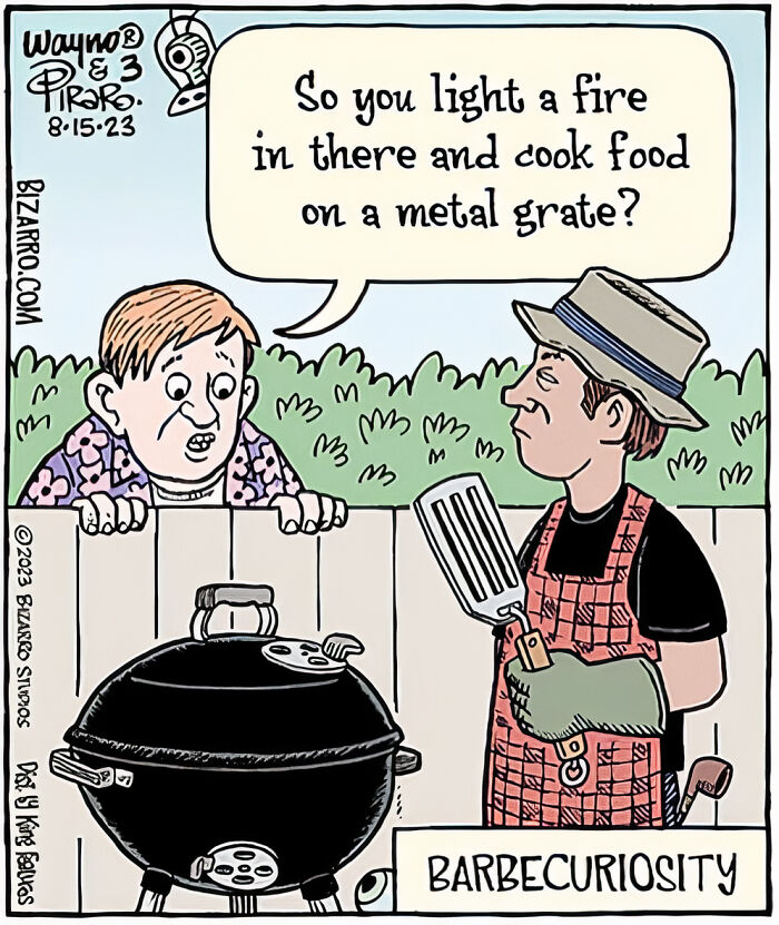 Artist Illustrates Bizarre And Absurd Situations In Humor Comics (New Comics)