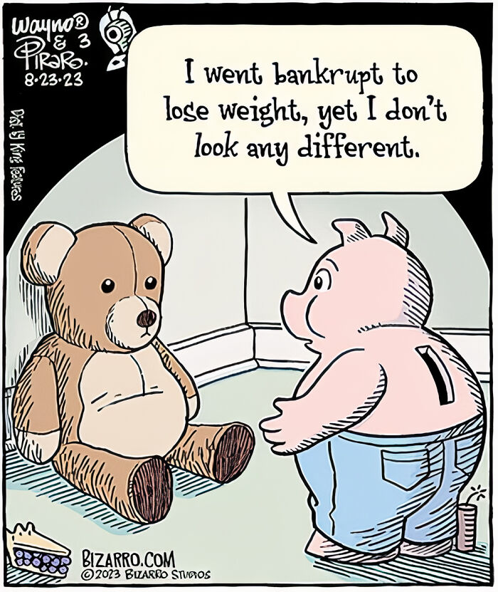 Artist Illustrates Bizarre And Absurd Situations In Humor Comics (New Comics)