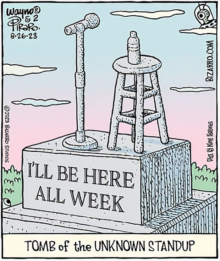 Artist Illustrates Bizarre And Absurd Situations In Humor Comics (New Comics)