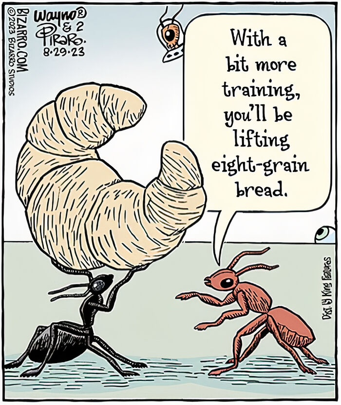 Artist Illustrates Bizarre And Absurd Situations In Humor Comics (New Comics)