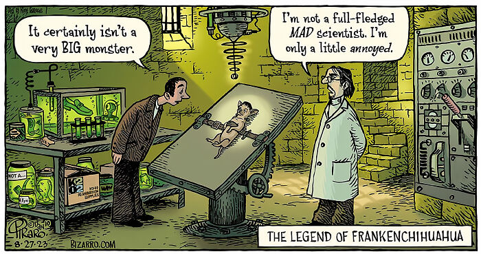 Artist Illustrates Bizarre And Absurd Situations In Humor Comics (New Comics)