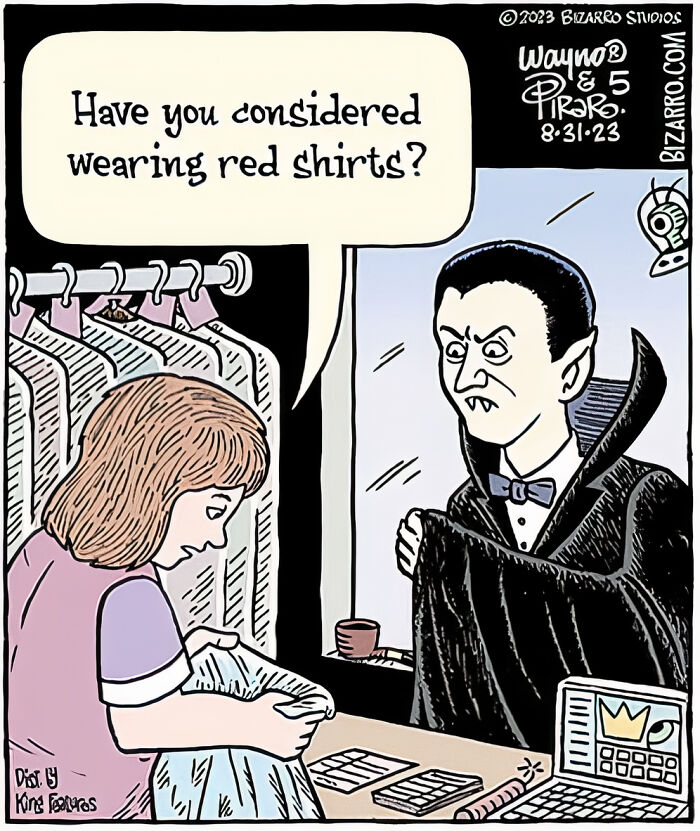 Artist Illustrates Bizarre And Absurd Situations In Humor Comics (New Comics)