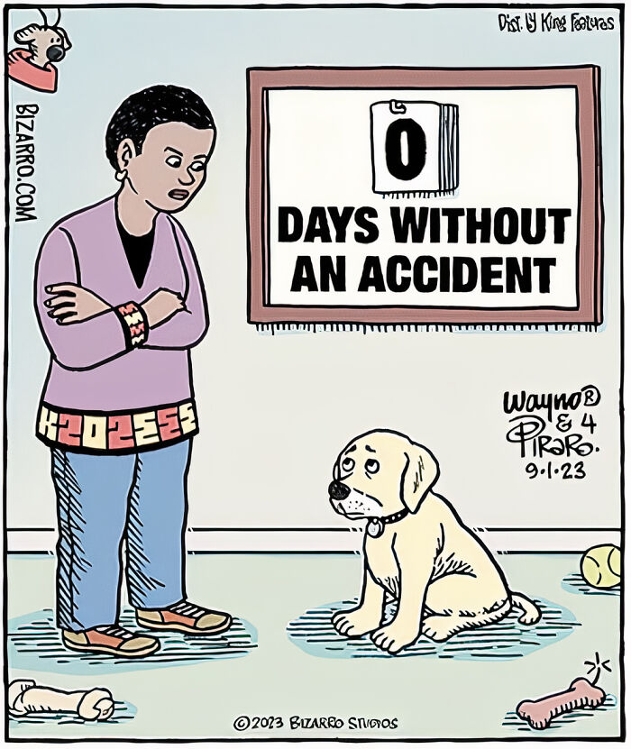 Artist Illustrates Bizarre And Absurd Situations In Humor Comics (New Comics)