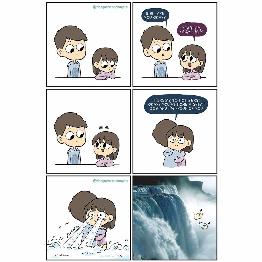 Artist Makes Comics About His Childhood Friend Who Became His Girlfriend, And Over 600,000 Followers Love Them