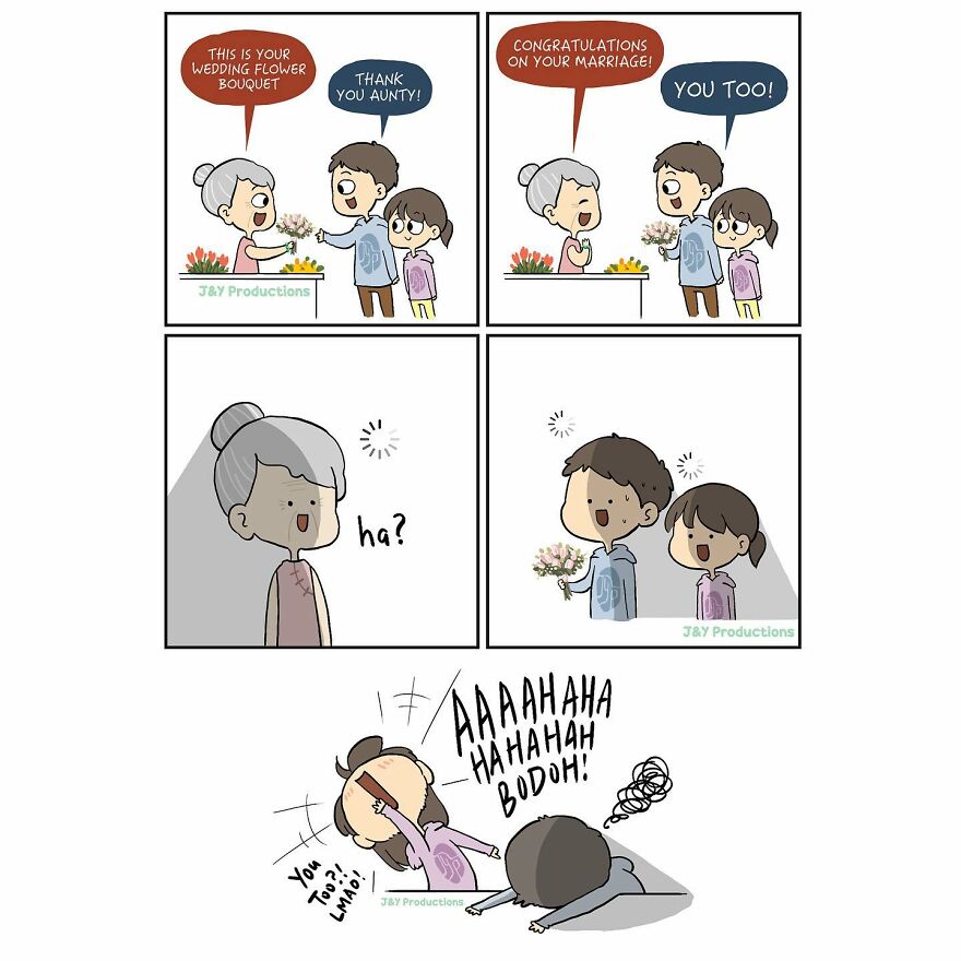 Artist Makes Comics About His Childhood Friend Who Became His Girlfriend, And Over 600,000 Followers Love Them