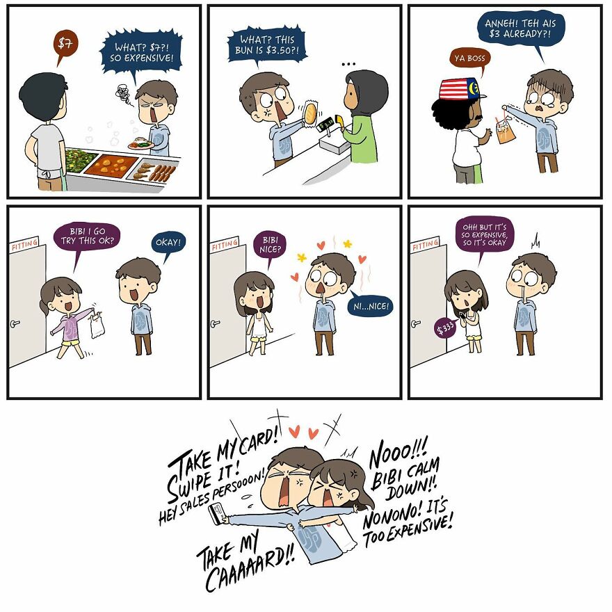 Artist Makes Comics About His Childhood Friend Who Became His Girlfriend, And Over 600,000 Followers Love Them