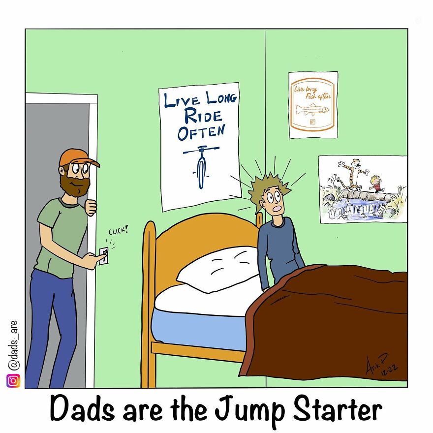 As A Dad You Are So Many Things In The Eyes Of Your Child