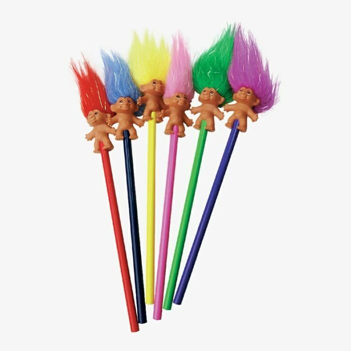 Me pasaba todo el rato jugando con el pelo de los trolls en clase