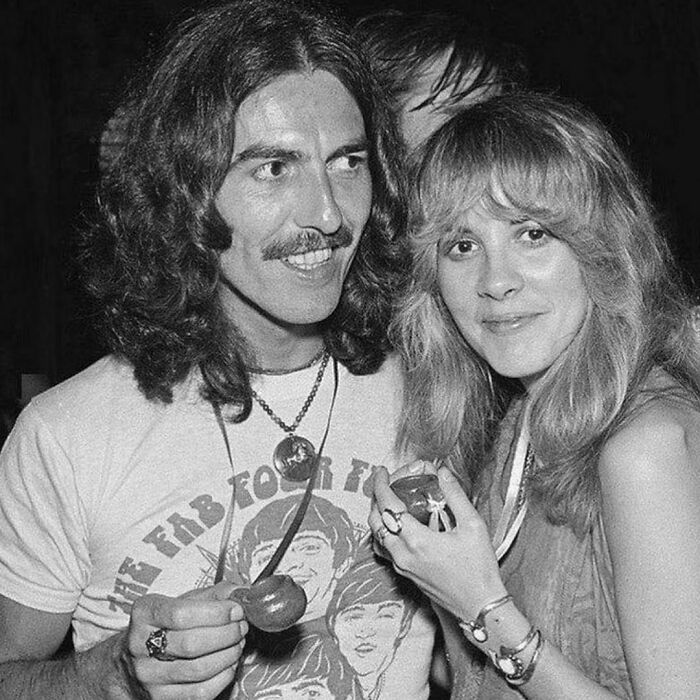 George Harrison & Stevie Nicks , 1978