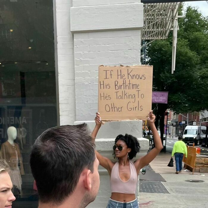 Funny-Dudette-With-Sign