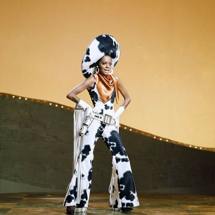 Diana Ross Photographed By Frank Carrol (1969)