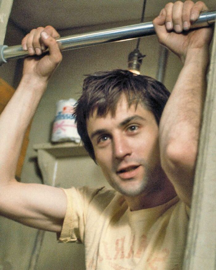 Robert De Niro On The Set Of Taxi Driver, 1976