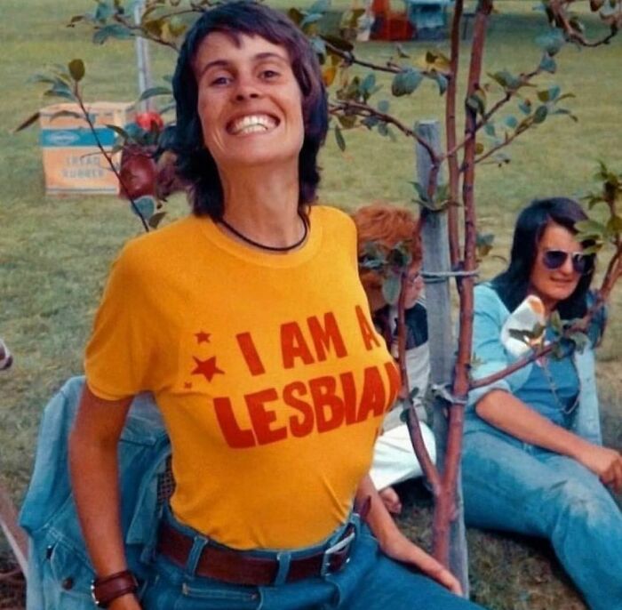 A Woman Photographed In 1973