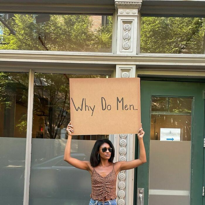 Funny-Dudette-With-Sign