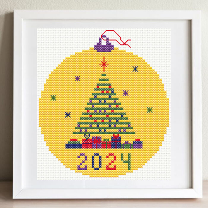 My Cross-Stitch Patterns For The Upcoming Holidays (14 Pics)